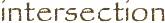 intersection